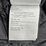 モンクレール MONCLER HERMIFUR ファー付ダウンコート D20934990015 グレー ナイロン レディース ダウンジャケット