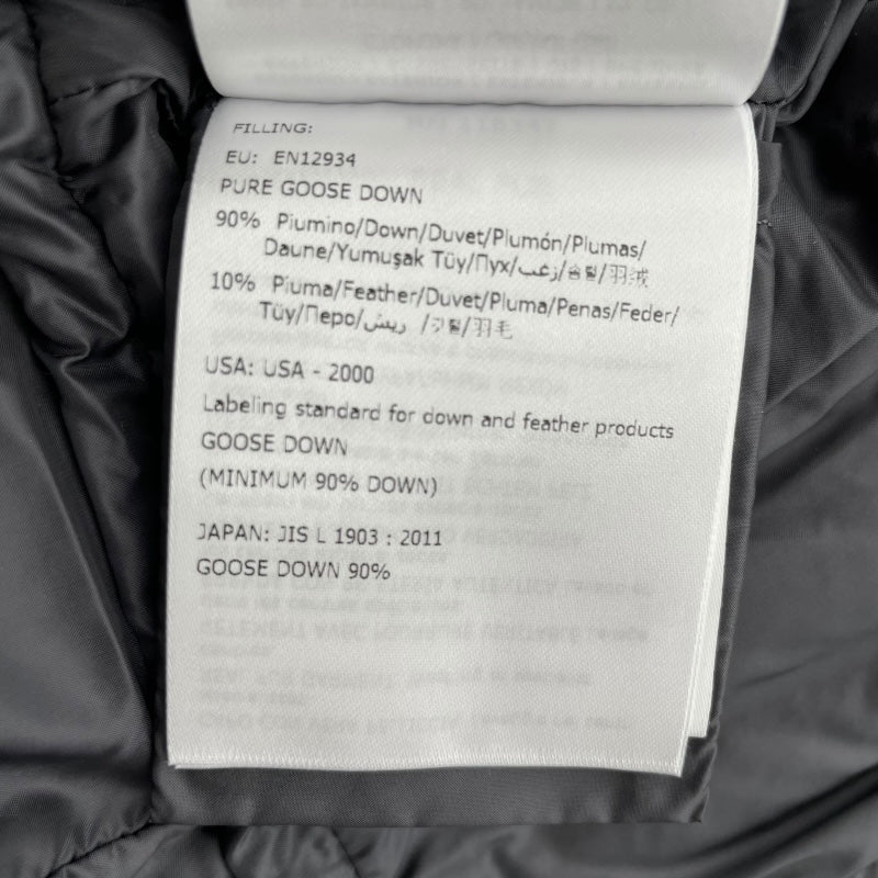 モンクレール MONCLER HERMIFUR ファー付ダウンコート D20934990015 グレー ナイロン レディース ダウンジャケット