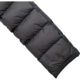 モンクレール MONCLER HERMIFUR ファー付ダウンコート D20934990015 グレー ナイロン レディース ダウンジャケット