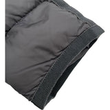 モンクレール MONCLER HERMIFUR ファー付ダウンコート D20934990015 グレー ナイロン レディース ダウンジャケット