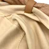エルメス HERMES レザーベルト装飾カシミヤロングコート ベージュ キャメル レディース その他アウター