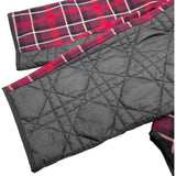 クリスチャン・ディオール Christian Dior チェック切替マクロカナージュジャケット 351C56A1463 ブラック/レッド ウール レディース その他アウター