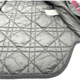 クリスチャン・ディオール Christian Dior チェック切替マクロカナージュジャケット 351C56A1463 ブラック/レッド ウール レディース その他アウター