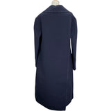 クリスチャン・ディオール Christian Dior オブリーク総柄ダブルフェイスロングコート 110M32A1375 ネイビー ウール レディース その他アウター