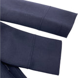 クリスチャン・ディオール Christian Dior オブリーク総柄ダブルフェイスロングコート 110M32A1375 ネイビー ウール レディース その他アウター