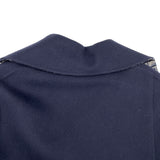 クリスチャン・ディオール Christian Dior オブリーク総柄ダブルフェイスロングコート 110M32A1375 ネイビー ウール レディース その他アウター