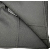 セリーヌ CELINE カシミヤ混ノーカラーコート ブラック 毛 レディース その他アウター