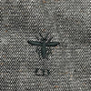 クリスチャン・ディオール Christian Dior BEE刺繍ボア切替ジャケット 157V54A3439 グレー コットン レディース その他アウター