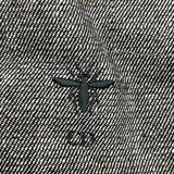 クリスチャン・ディオール Christian Dior BEE刺繍ボア切替ジャケット 157V54A3439 グレー コットン レディース その他アウター