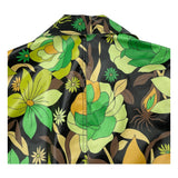 フェンディ FENDI フラワー総柄ジャケット FJ7079 グリーン ポリウレタン樹脂 メンズ