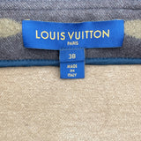 ルイ・ヴィトン LOUIS VUITTON ジャイアントモノグラムボンバージャケット FMJA15 ブラウン ウール レディース ブルゾン