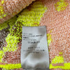 クリスチャン・ディオール Christian Dior 総柄グラデーションニットセーター 283M652AT254 イエロー コットン メンズ セーター