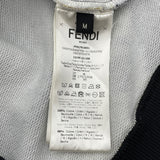 ヴェルサーチ VERSACE FENDACE 総柄スウェットシャツ FY0178 イエロー コットン メンズ スウェット