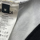 ヴェルサーチ VERSACE FENDACE 総柄スウェットシャツ FY0178 イエロー コットン メンズ スウェット