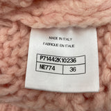 シャネル CHANEL ハートココボタンセーラーカラーニットセーター P71442 ピンク ウール レディース セーター