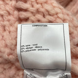 シャネル CHANEL ハートココボタンセーラーカラーニットセーター P71442 ピンク ウール レディース セーター
