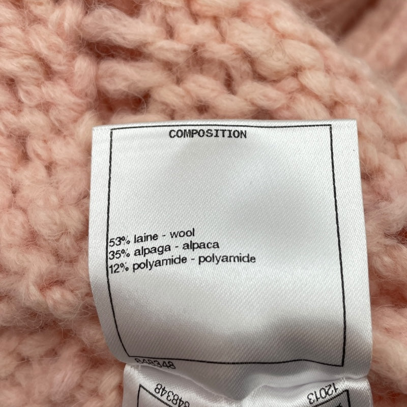 シャネル CHANEL ハートココボタンセーラーカラーニットセーター