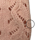 シャネル CHANEL ハートココボタンセーラーカラーニットセーター P71442 ピンク ウール レディース セーター