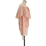 シャネル CHANEL ハートココボタンセーラーカラーニットセーター P71442 ピンク ウール レディース セーター