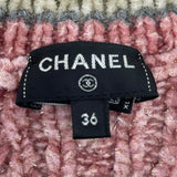 シャネル CHANEL 31ワッペンケーブルニットセーター P73532 ピンク ビスコース レディース セーター