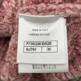 シャネル CHANEL 31ワッペンケーブルニットセーター P73532 ピンク ビスコース レディース セーター