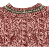 シャネル CHANEL 31ワッペンケーブルニットセーター P73532 ピンク ビスコース レディース セーター