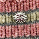 シャネル CHANEL 31ワッペンケーブルニットセーター P73532 ピンク ビスコース レディース セーター