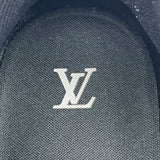 ルイ・ヴィトン LOUIS VUITTON トレイナーライン モノグラムデニムスニーカー FD0273 ブラック デニム メンズ スニーカー