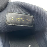 ルイ・ヴィトン LOUIS VUITTON トレイナーライン モノグラムデニムスニーカー FD0273 ブラック デニム メンズ スニーカー