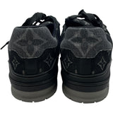 ルイ・ヴィトン LOUIS VUITTON トレイナーライン モノグラムデニムスニーカー FD0273 ブラック デニム メンズ スニーカー