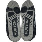 ルイ・ヴィトン LOUIS VUITTON トレイナーライン モノグラムデニムスニーカー FD0273 ブラック デニム メンズ スニーカー