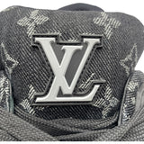 ルイ・ヴィトン LOUIS VUITTON トレイナーライン モノグラムデニムスニーカー FD0273 ブラック デニム メンズ スニーカー