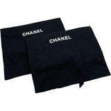 シャネル CHANEL ターンロック金具キルティングフラットパンプス G38441 ブラック レザー レディース パンプス