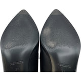 エルメス HERMES グロリアス40 ヒールローファー 231167Z ブラック レザー レディース ローファー