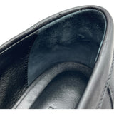 エルメス HERMES グロリアス40 ヒールローファー 231167Z ブラック レザー レディース ローファー