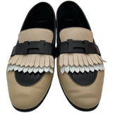 エルメス HERMES ロイヤルモカシンローファー 221073Z ベージュ レザー レディース ローファー