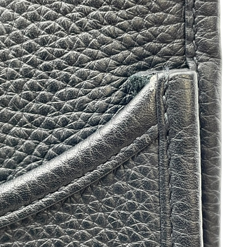 エルメス HERMES エヴリン3PM T刻印　(2015年製) ブラック　シルバー金具 トリヨンクレマンス レディース ショルダーバッグ