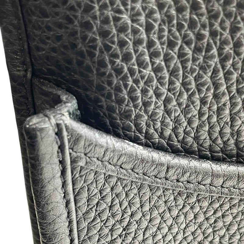 エルメス HERMES エヴリン3PM T刻印　(2015年製) ブラック　シルバー金具 トリヨンクレマンス レディース ショルダーバッグ