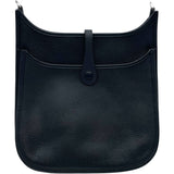 エルメス HERMES エヴリン3PM T刻印　(2015年製) ブラック　シルバー金具 トリヨンクレマンス レディース ショルダーバッグ