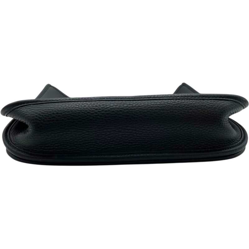 エルメス HERMES エヴリン3PM T刻印　(2015年製) ブラック　シルバー金具 トリヨンクレマンス レディース ショルダーバッグ