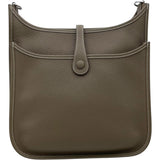 エルメス HERMES エヴリン3PM K刻 エトゥープ SV金具 トリヨン レディース ショルダーバッグ