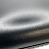 エルメス HERMES ケリー・デベッシュクラッチ W刻印　(2024年製) ブラック　シルバー金具 ボックスカーフ レディース ハンドバッグ