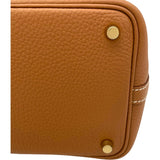 エルメス HERMES ピコタンロックPM W刻 ゴールド GD金具 トリヨン レディース ハンドバッグ