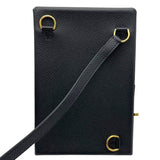 エルメス HERMES ケリー マルチポケット トゥーゴー W刻 ブラック GD金具 エプソン レディース ショルダーバッグ