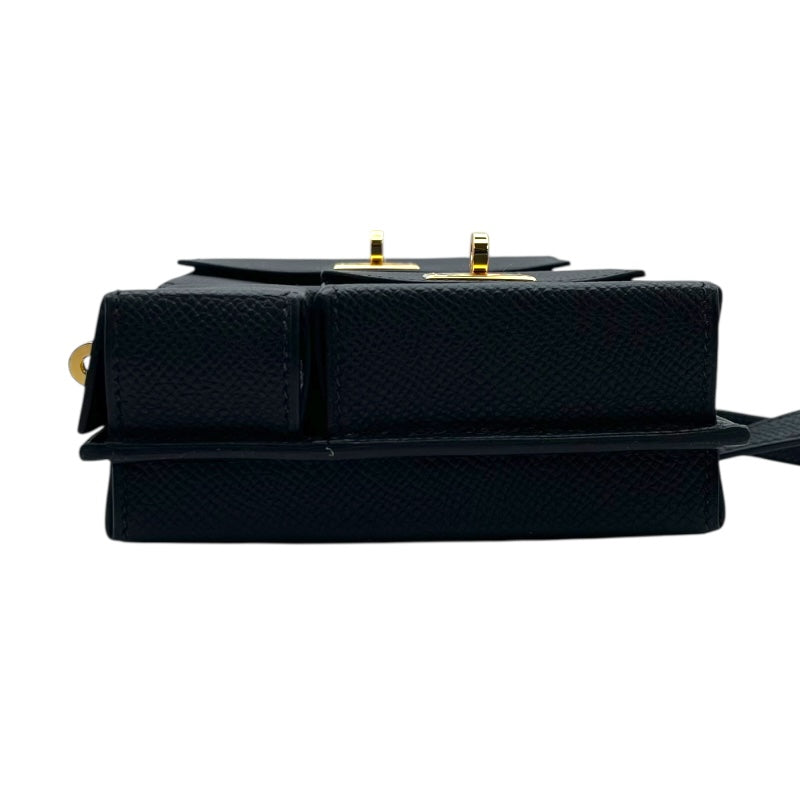 エルメス HERMES ケリー マルチポケット トゥーゴー W刻 ブラック GD金具 エプソン レディース ショルダーバッグ