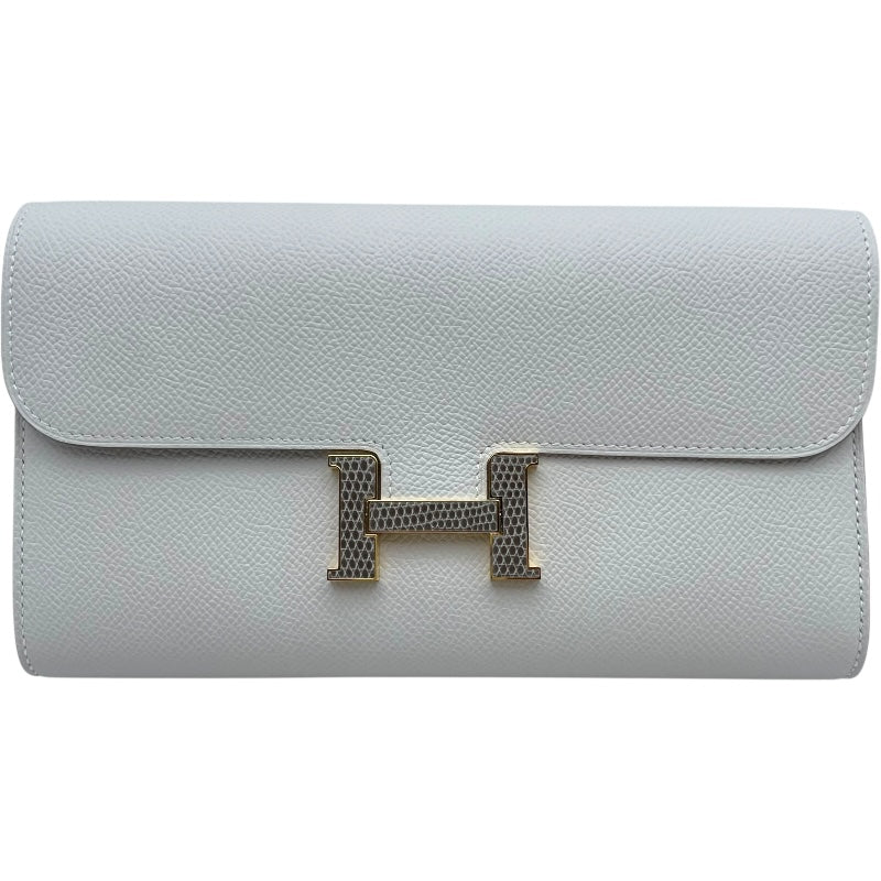 エルメス HERMES コンスタンストゥーゴー B刻印 グリペール/トゥルティエールグレー GD金具 エプソン/リザード レディース ショルダーバッグ