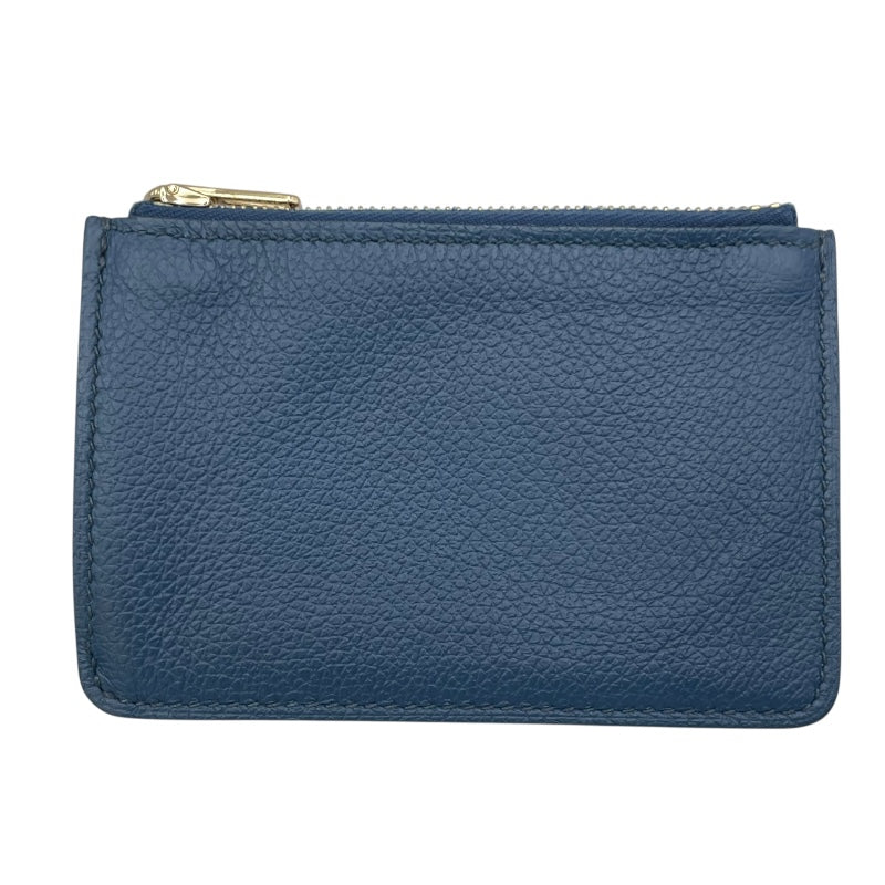 エルメス HERMES コンスタンススリム B刻 ブルードプリュス エバーカラー レディース ポーチ