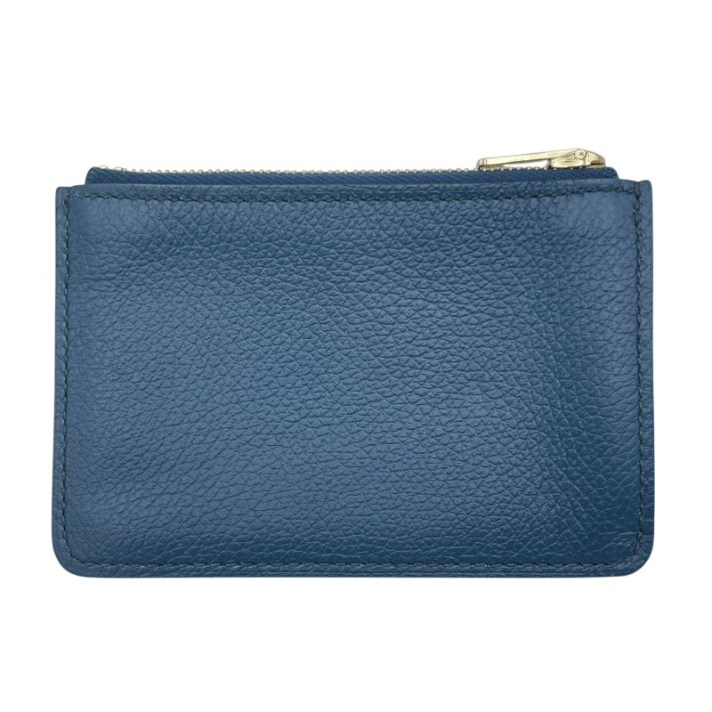 エルメス HERMES コンスタンススリム B刻 ブルードプリュス エバーカラー レディース ポーチ