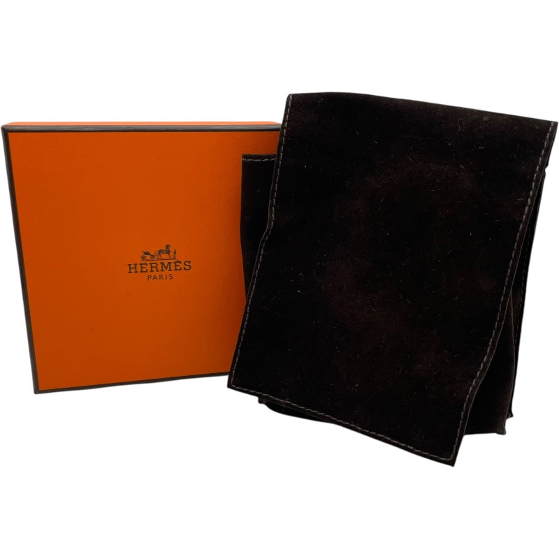 エルメス HERMES コリエ・ド・シアン Sサイズ X刻印 ボルドー SV金具 リザード レディース バングル