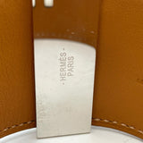 エルメス HERMES コリエ・ド・シアン Sサイズ X刻印 ボルドー SV金具 リザード レディース バングル